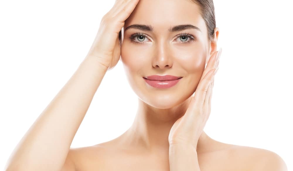 Woman smiles after a deep plane facelift in Scottsdale